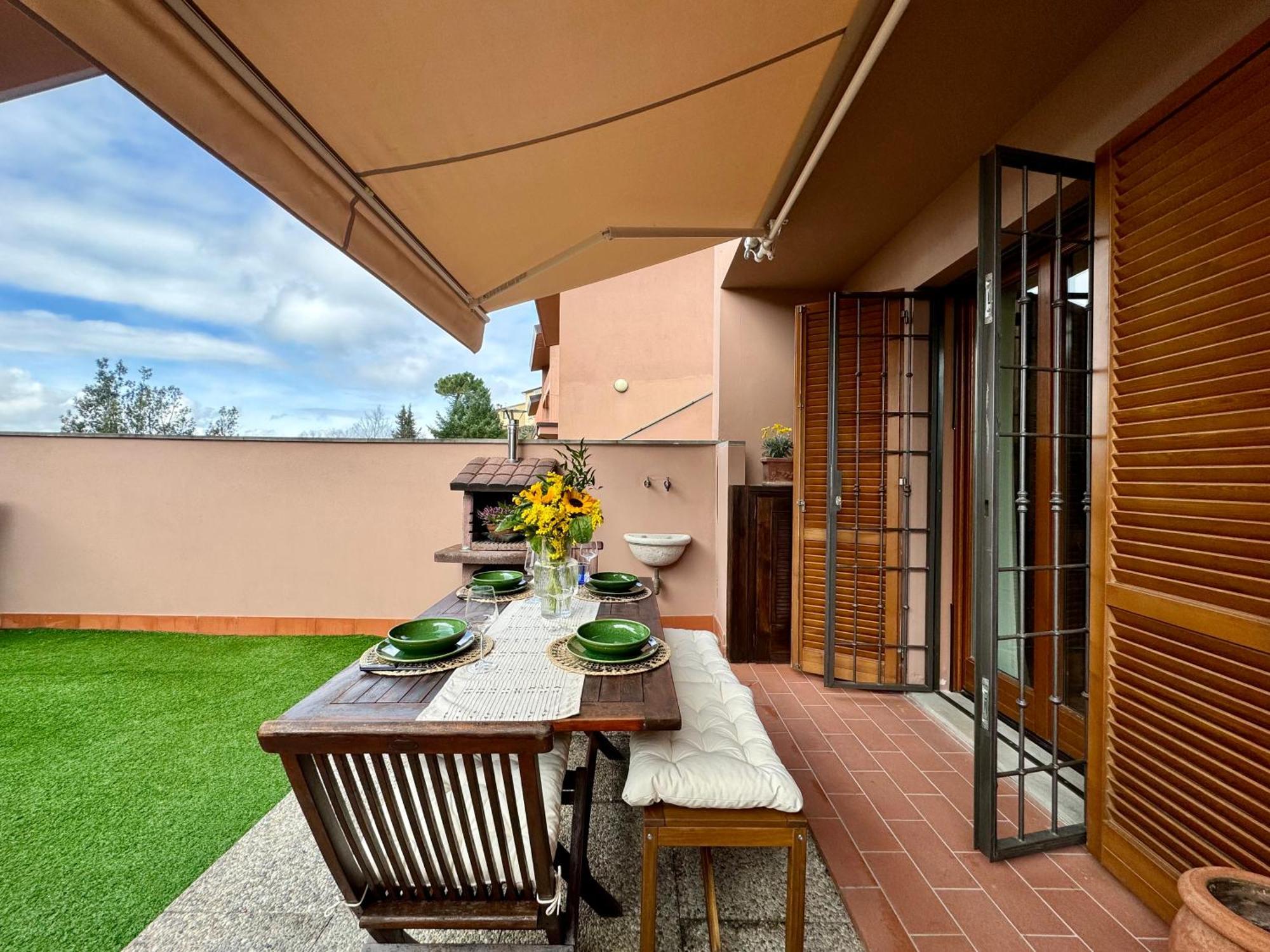 Апартаменты Chianti House Garden - 30 Min Firenze Centro Pelago Экстерьер фото